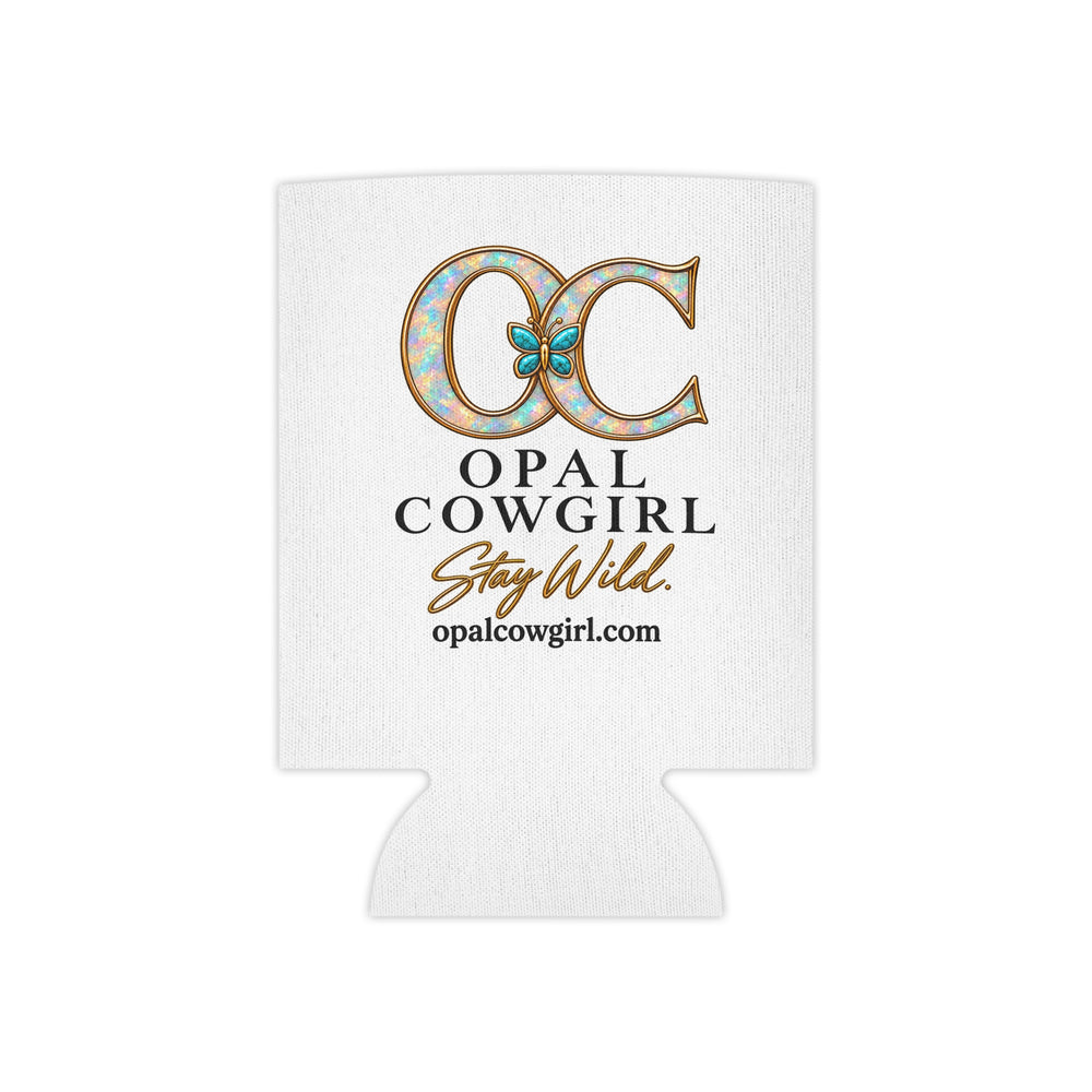 Opal Cowgirl Stay Wild Can Cooler — Regular & Slim