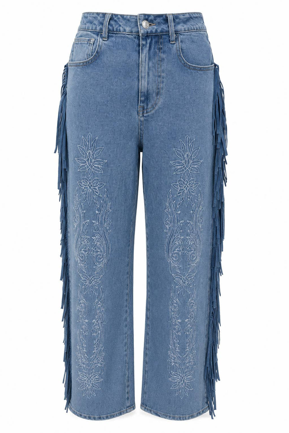 Fringe on the Range Jeans — PREORDER