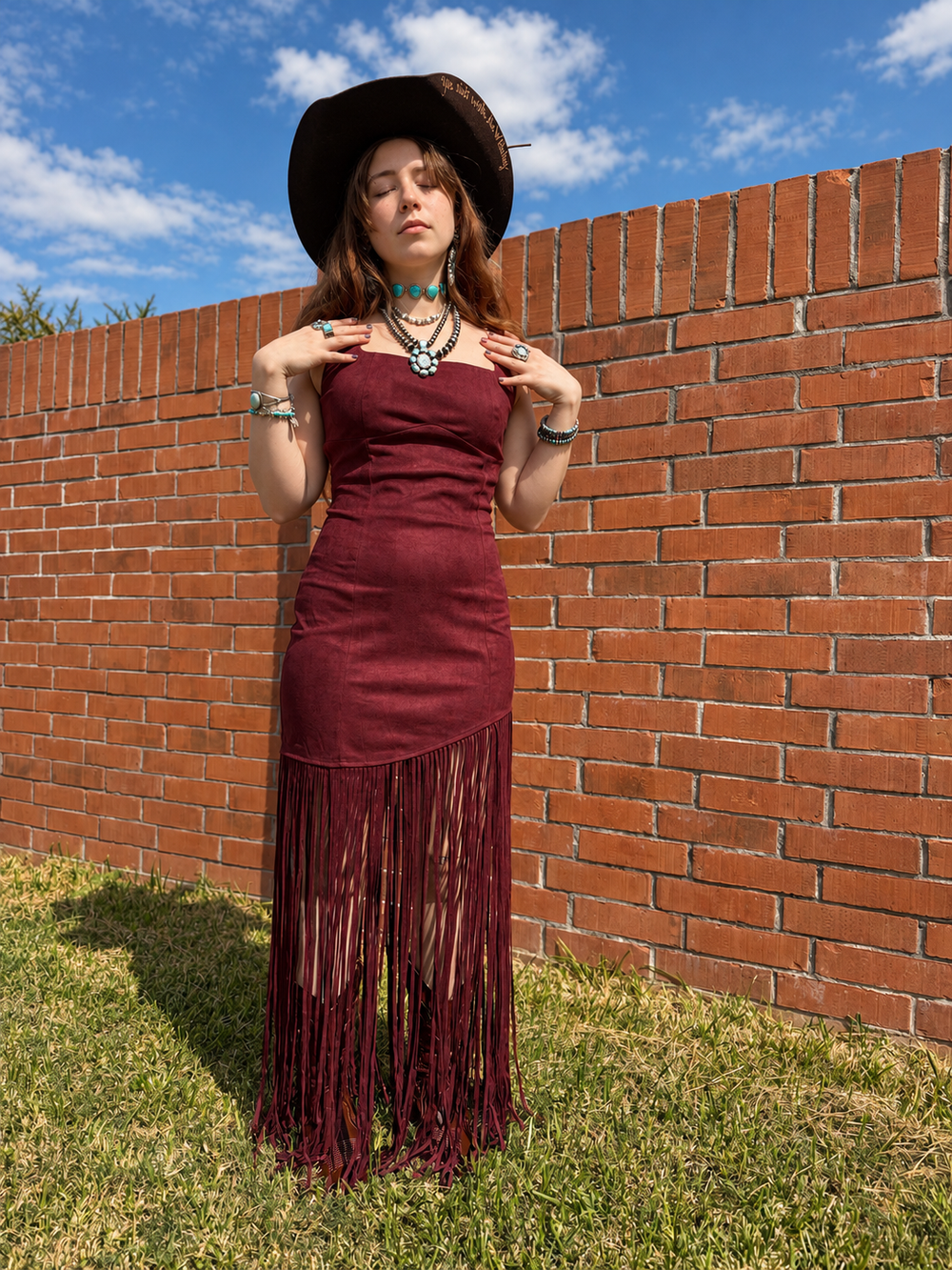 Serena Fringe Dress