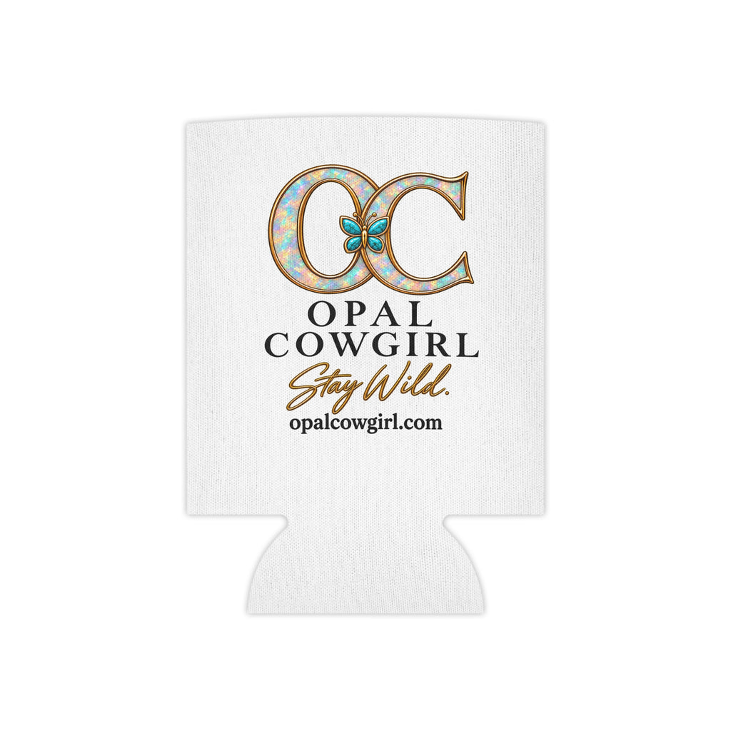 Opal Cowgirl Stay Wild Can Cooler — Regular & Slim