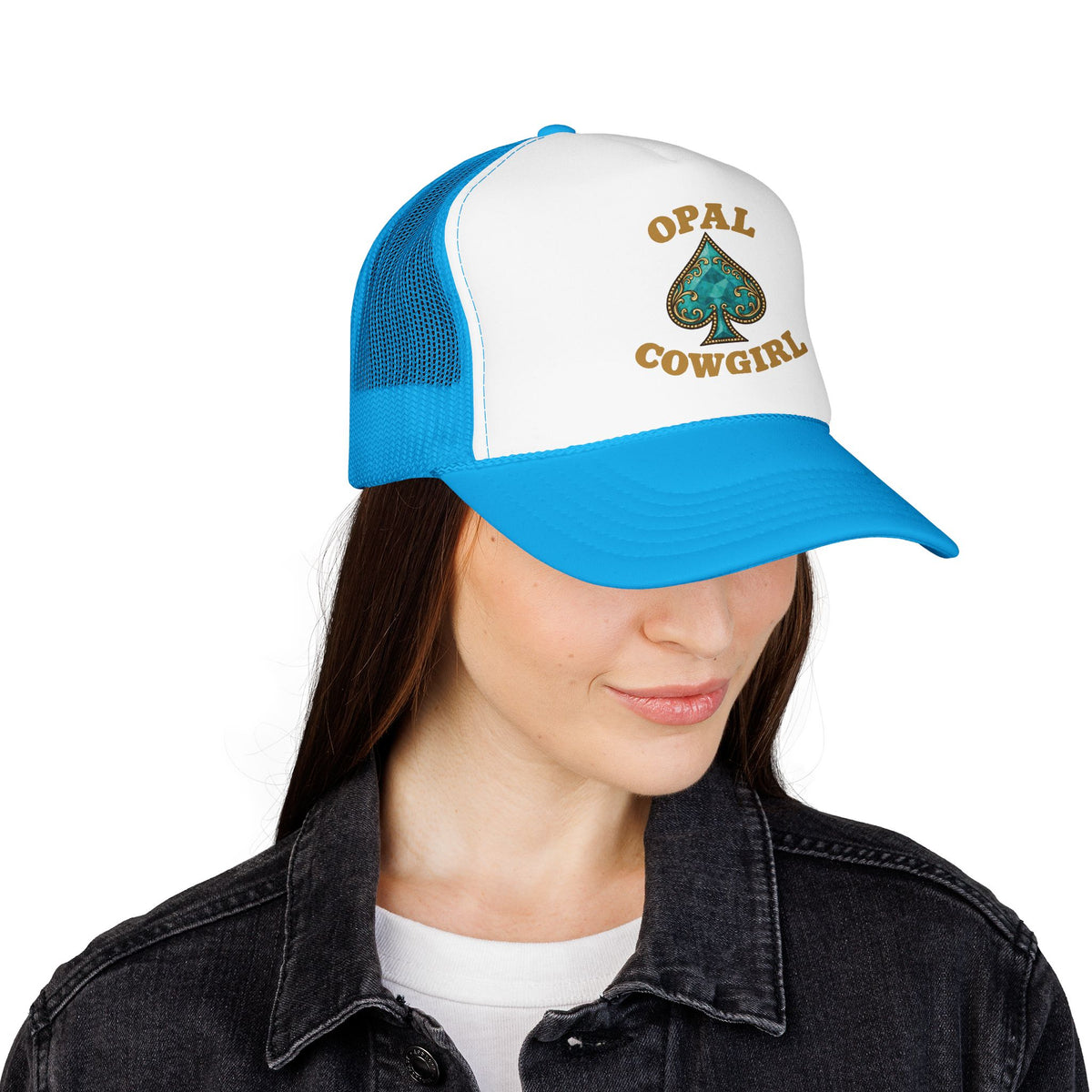 Opal Cowgirl Trucker Hat — Limited Edition