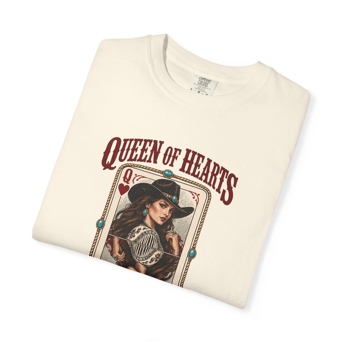 Queen of Hearts Cowgirl T-Shirt