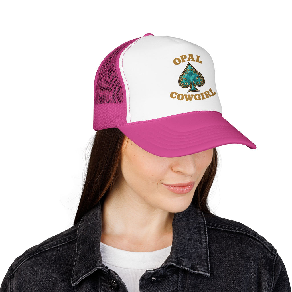 Opal Cowgirl Trucker Hat — Limited Edition
