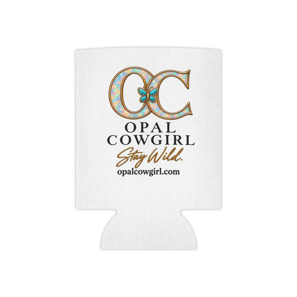 Opal Cowgirl Stay Wild Can Cooler — Regular & Slim