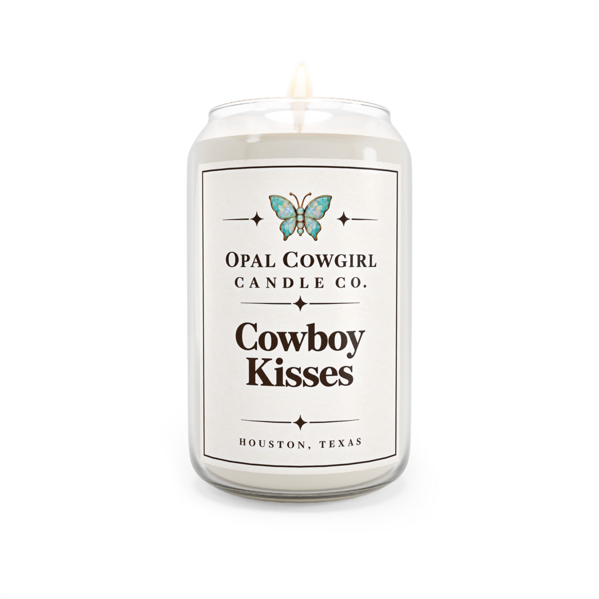 Cowboy Kisses Soy Candle, 13.75oz