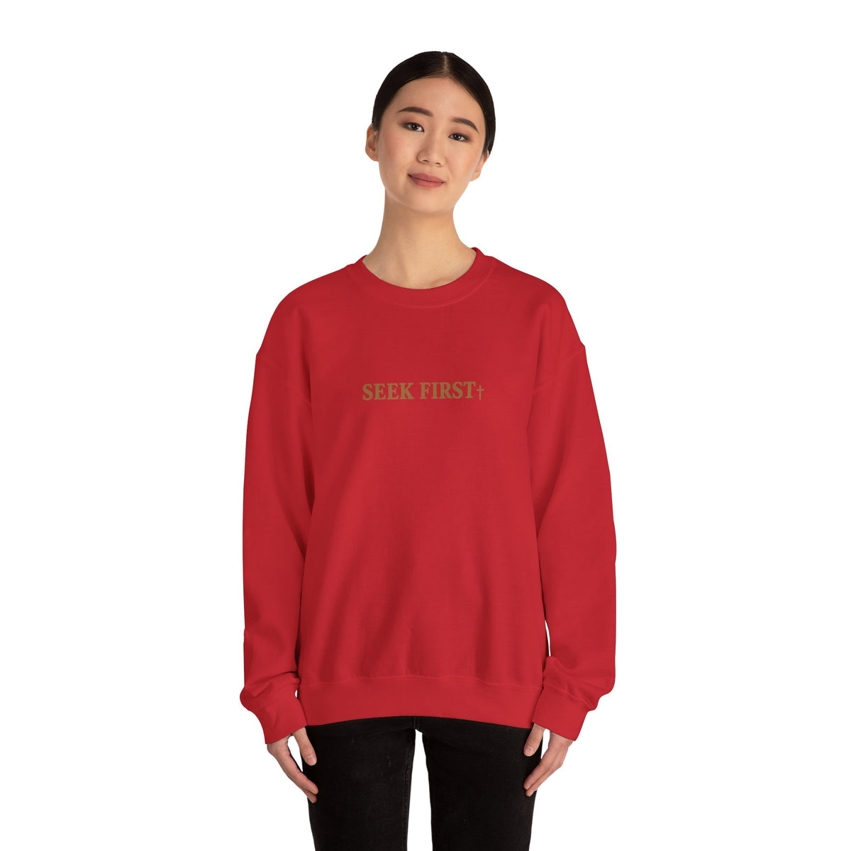 Seek Crew Neck Pullover