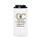 Opal Cowgirl Stay Wild Can Cooler — Regular & Slim
