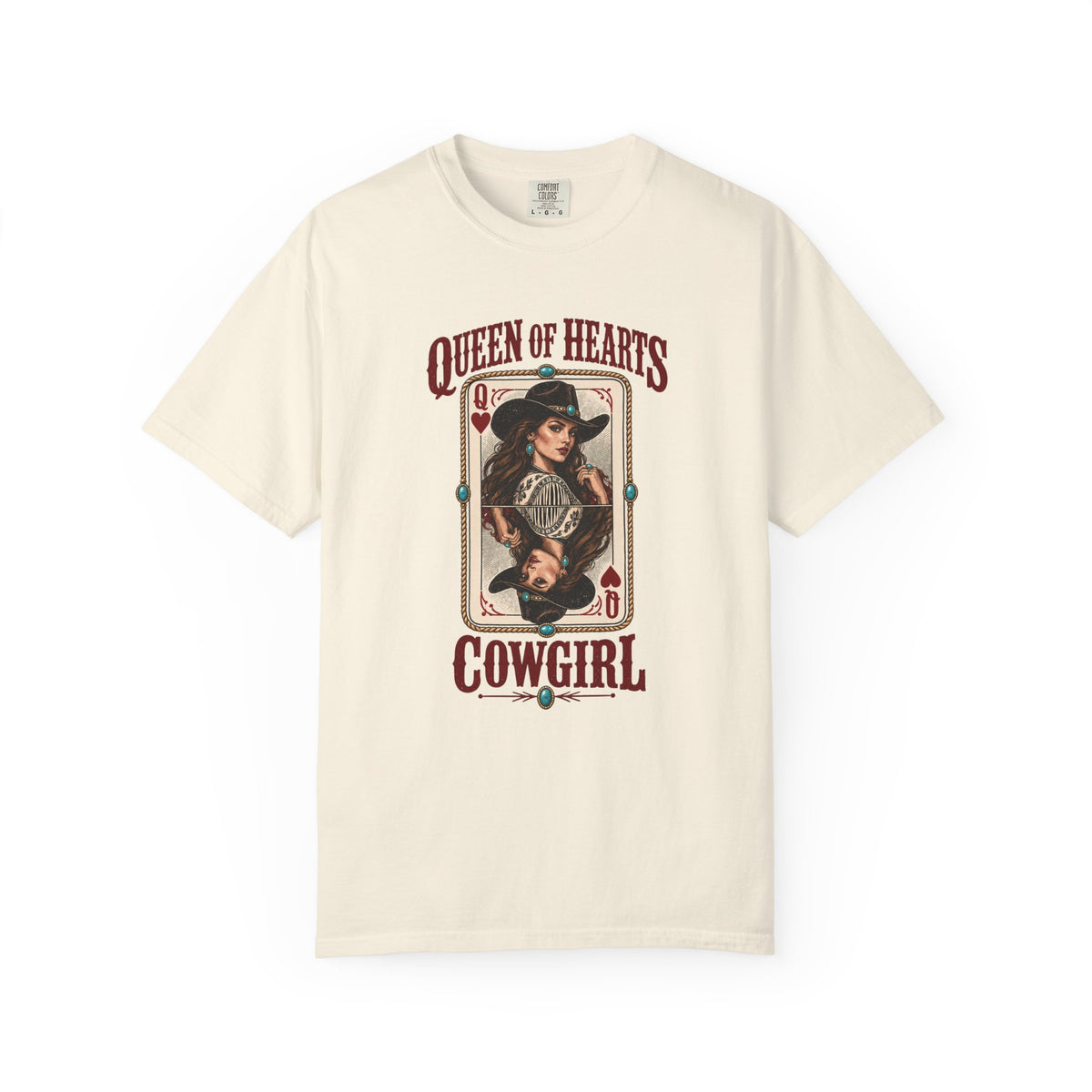 Queen of Hearts Cowgirl T-Shirt