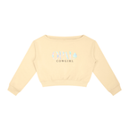 Opal Glow Off-Shoulder Sweatshirt