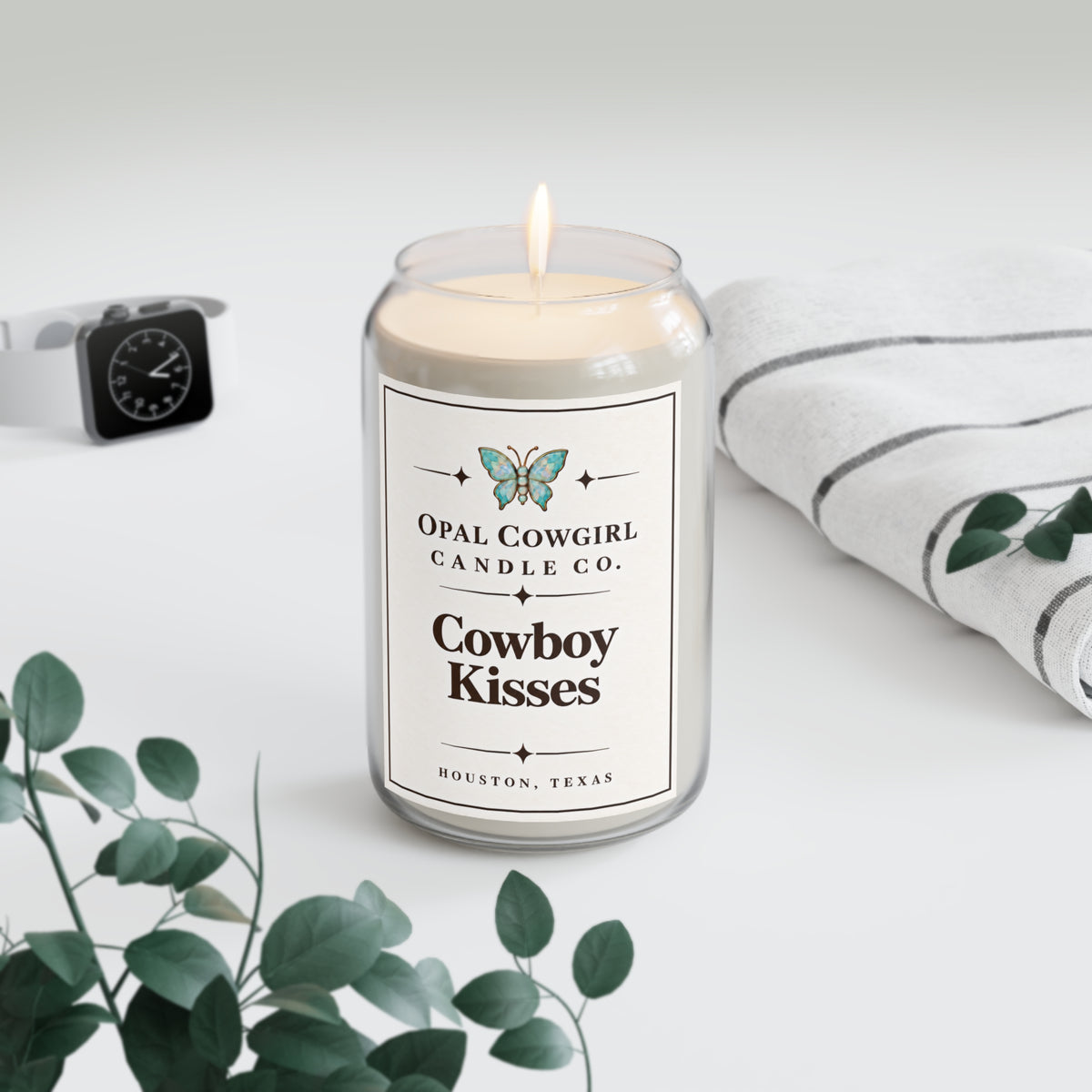 Cowboy Kisses Soy Candle, 13.75oz