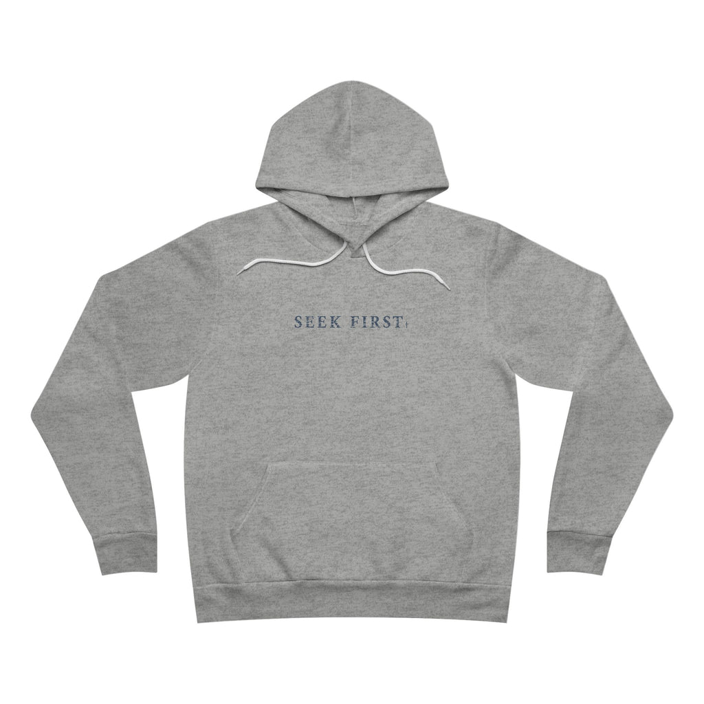 Seek First Distressed Fleece Hoodie