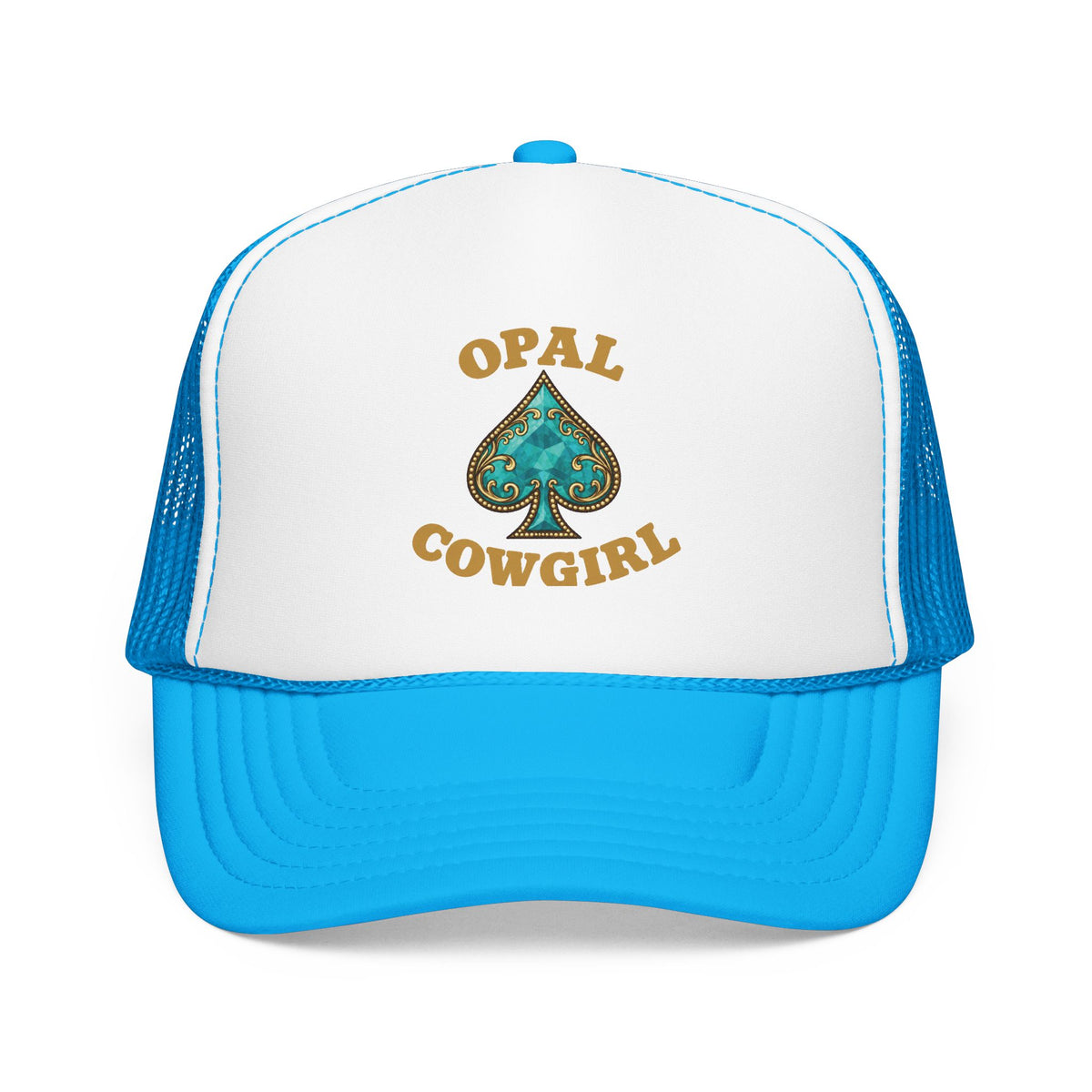 Opal Cowgirl Trucker Hat — Limited Edition