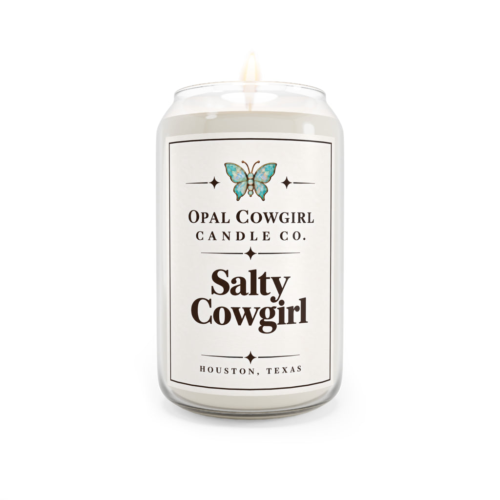 Salty Cowgirl Soy Candle, 13.75oz