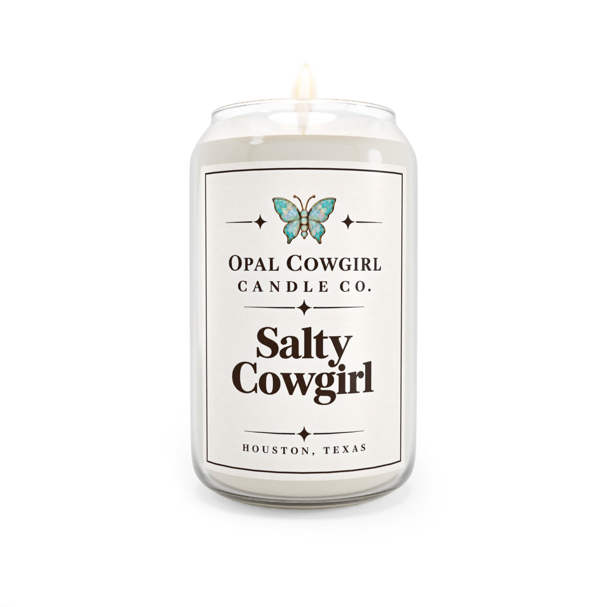 Salty Cowgirl Soy Candle, 13.75oz