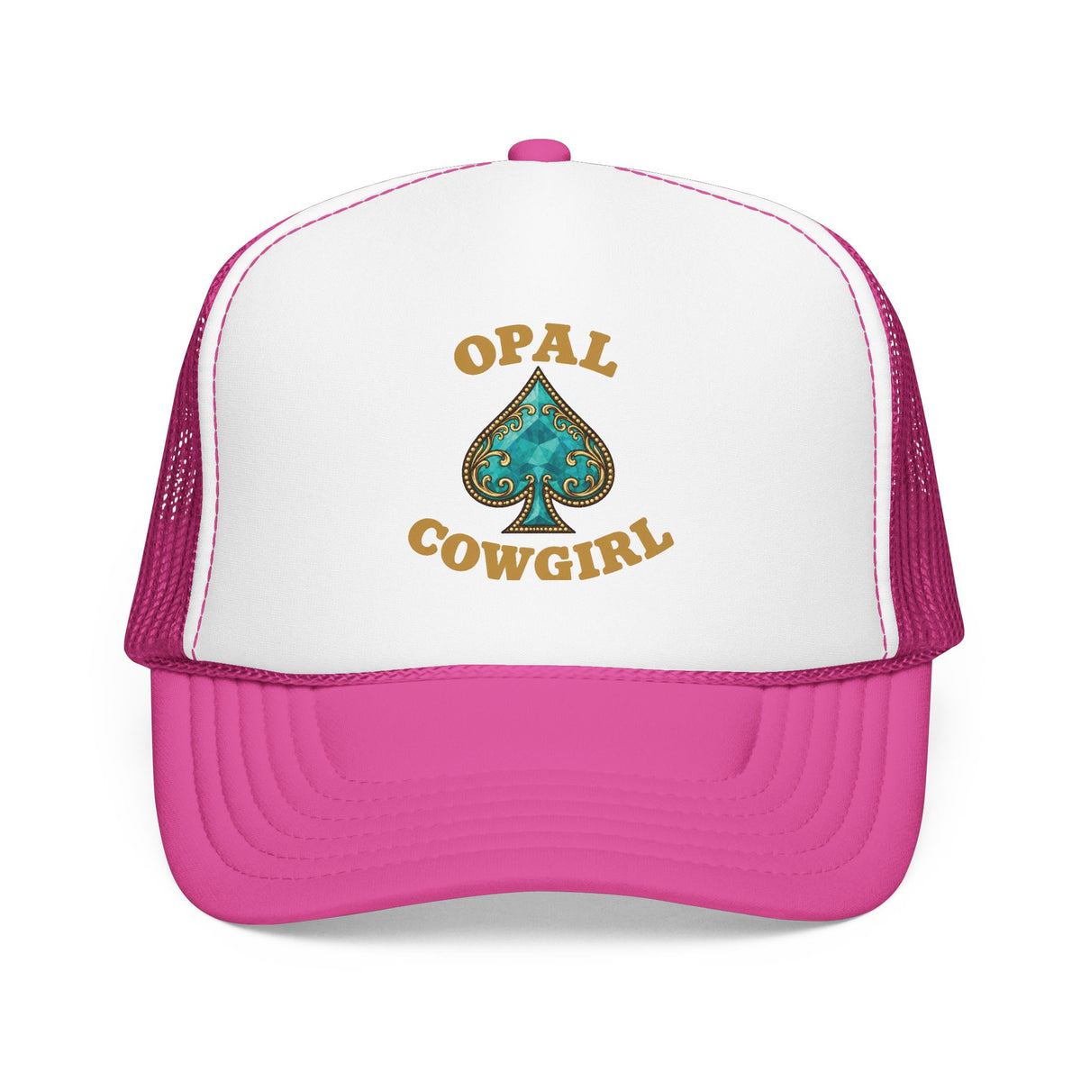 Opal Cowgirl Trucker Hat — Limited Edition