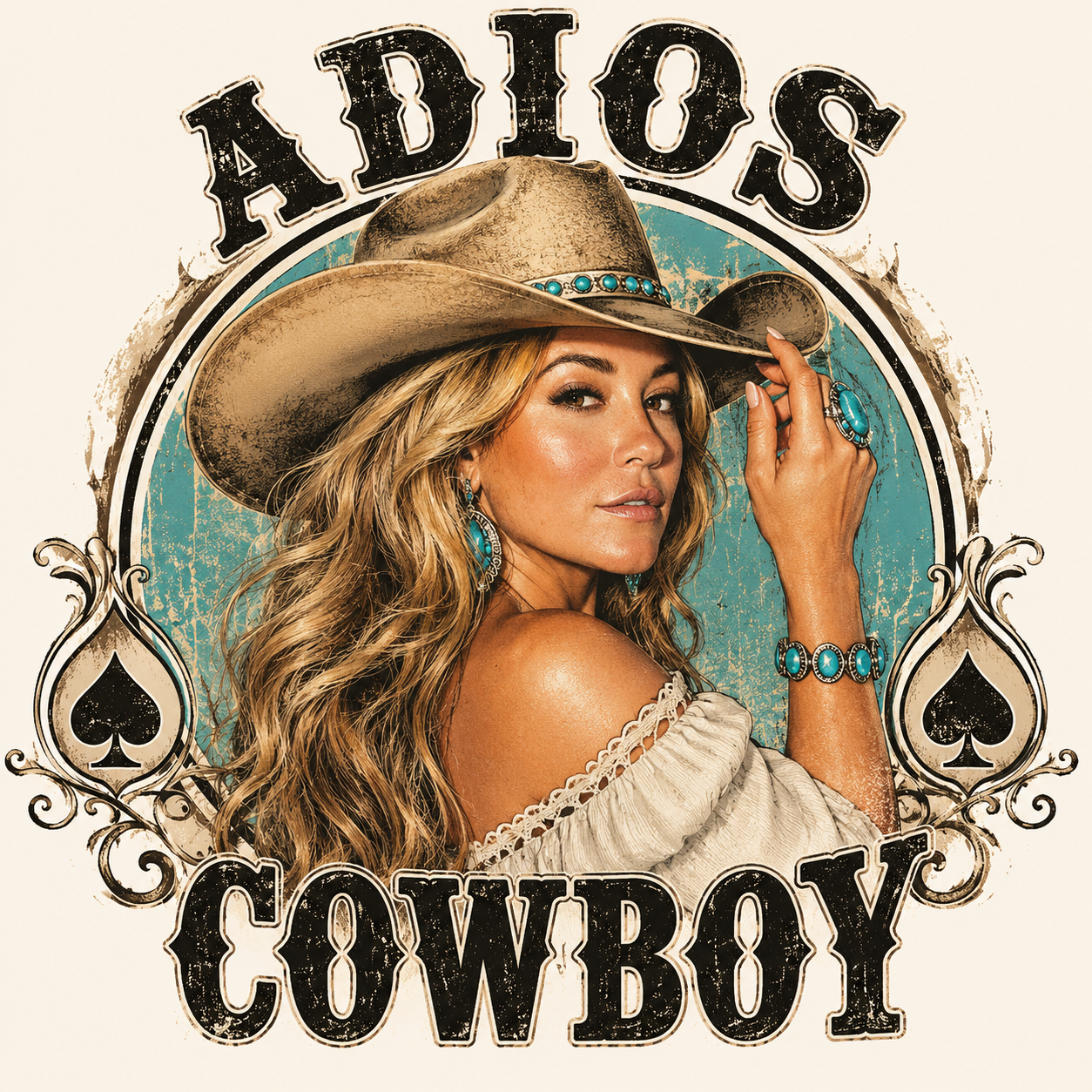 Adios Cowboy Baby Tee