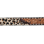 Leopard Western belt alternate view
