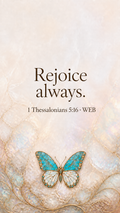 Rejoice — Butterfly Phone Wallpaper