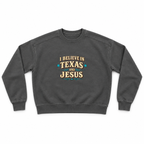 I Believe in Texas and Jesus — realistic front mockup
