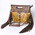 American Darling handcrafted leather fringe crossbody bag