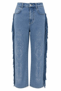Fringe on the Range Jeans — PREORDER